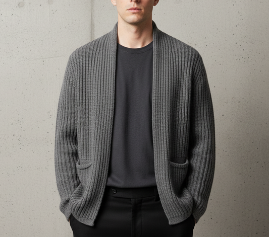 Hermosa Cardigan (Shadow Gray)