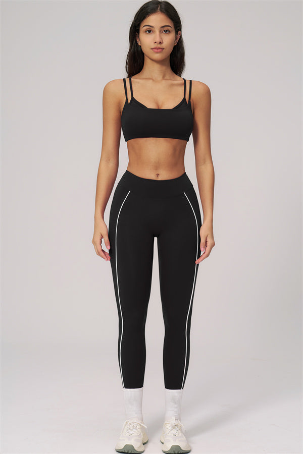 The Clarity Dual Strap Sports Bra Leggings 2-Piece Set