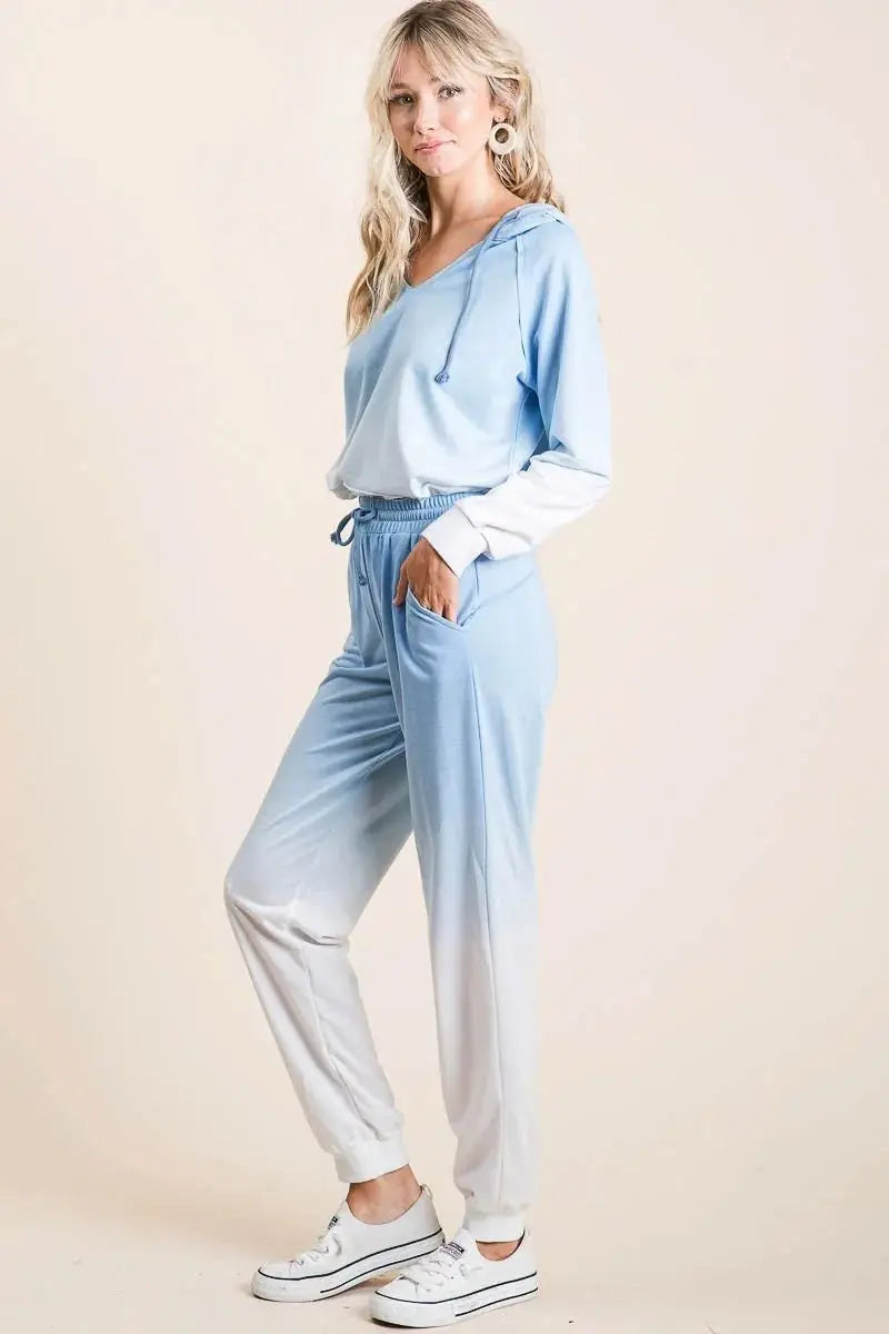 Trendsi Deep Dye Knit Pants Women's Casual Bottoms Comfortable All-Day Wear