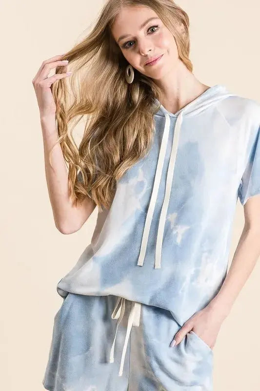 Loungewear Set - Tie Dye Terry Soft - Hoodie & Pants