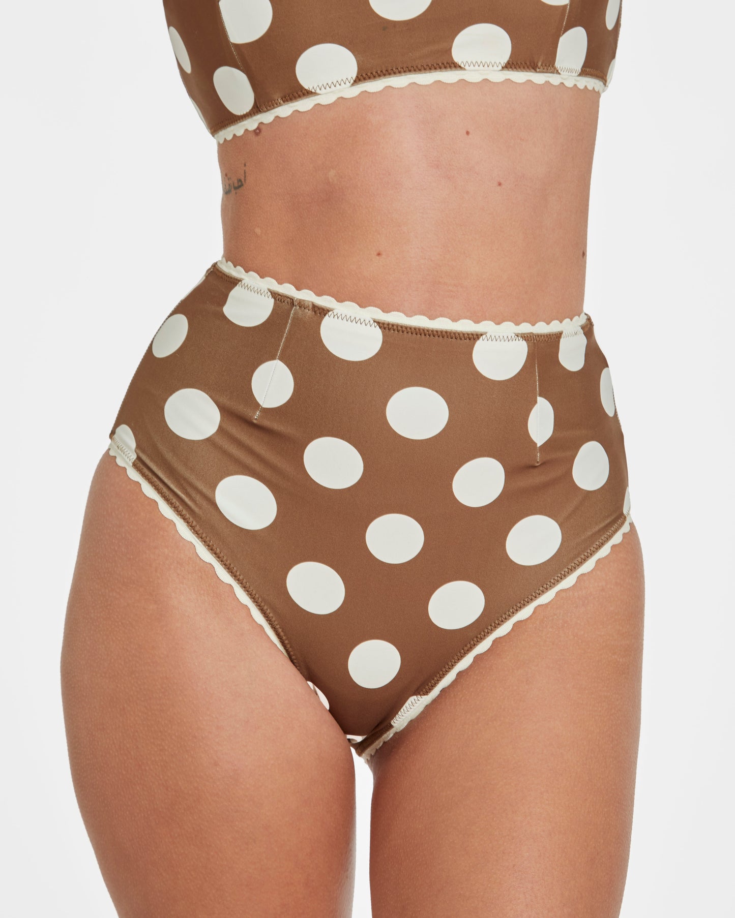 Polka Dot Bikini (Navy)