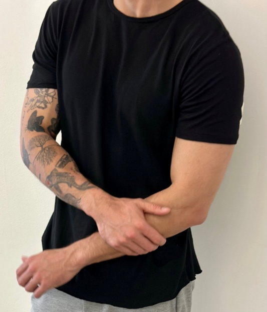 4 Corners Crew Neck (Midnight Black)