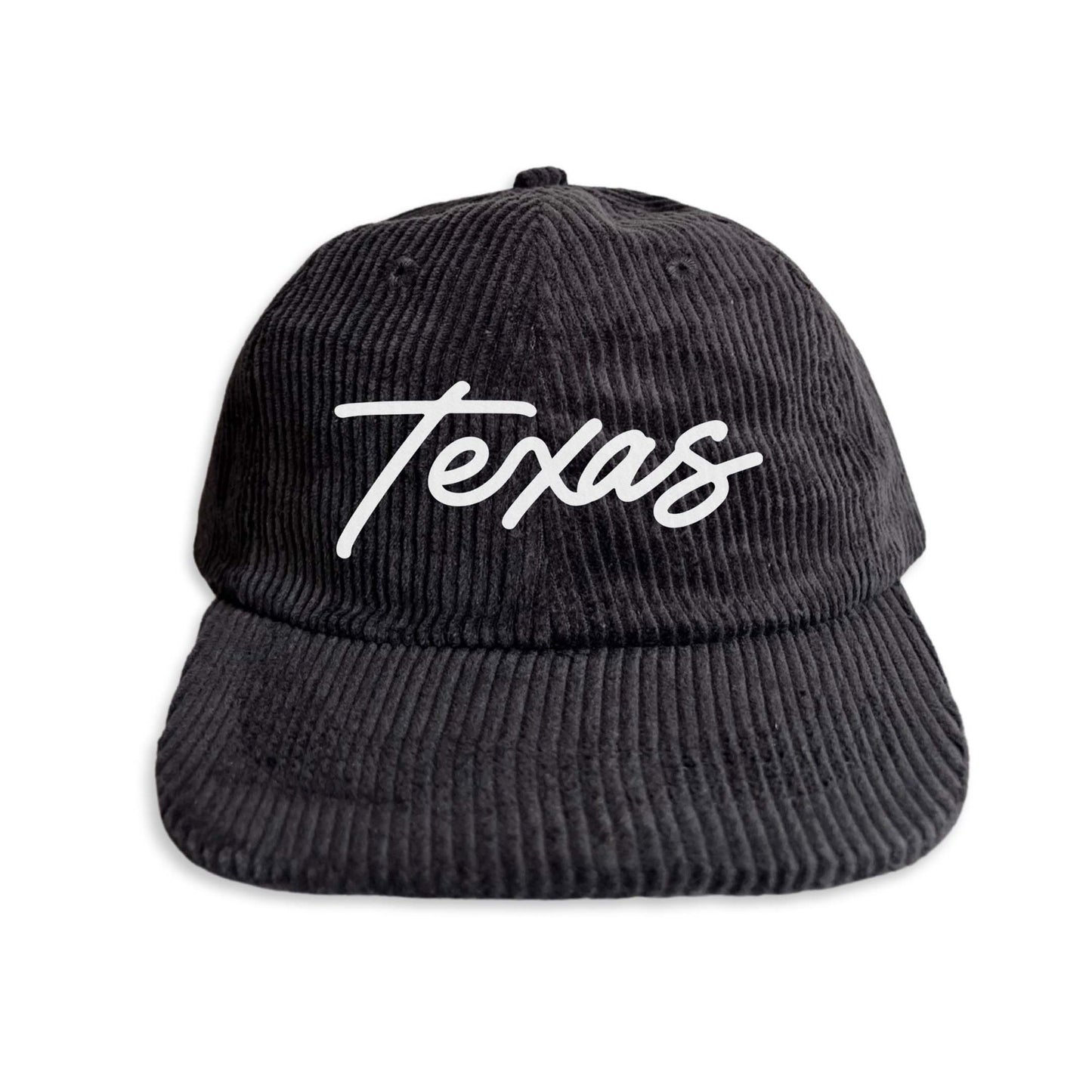 Texas Cursive Corduroy Cap