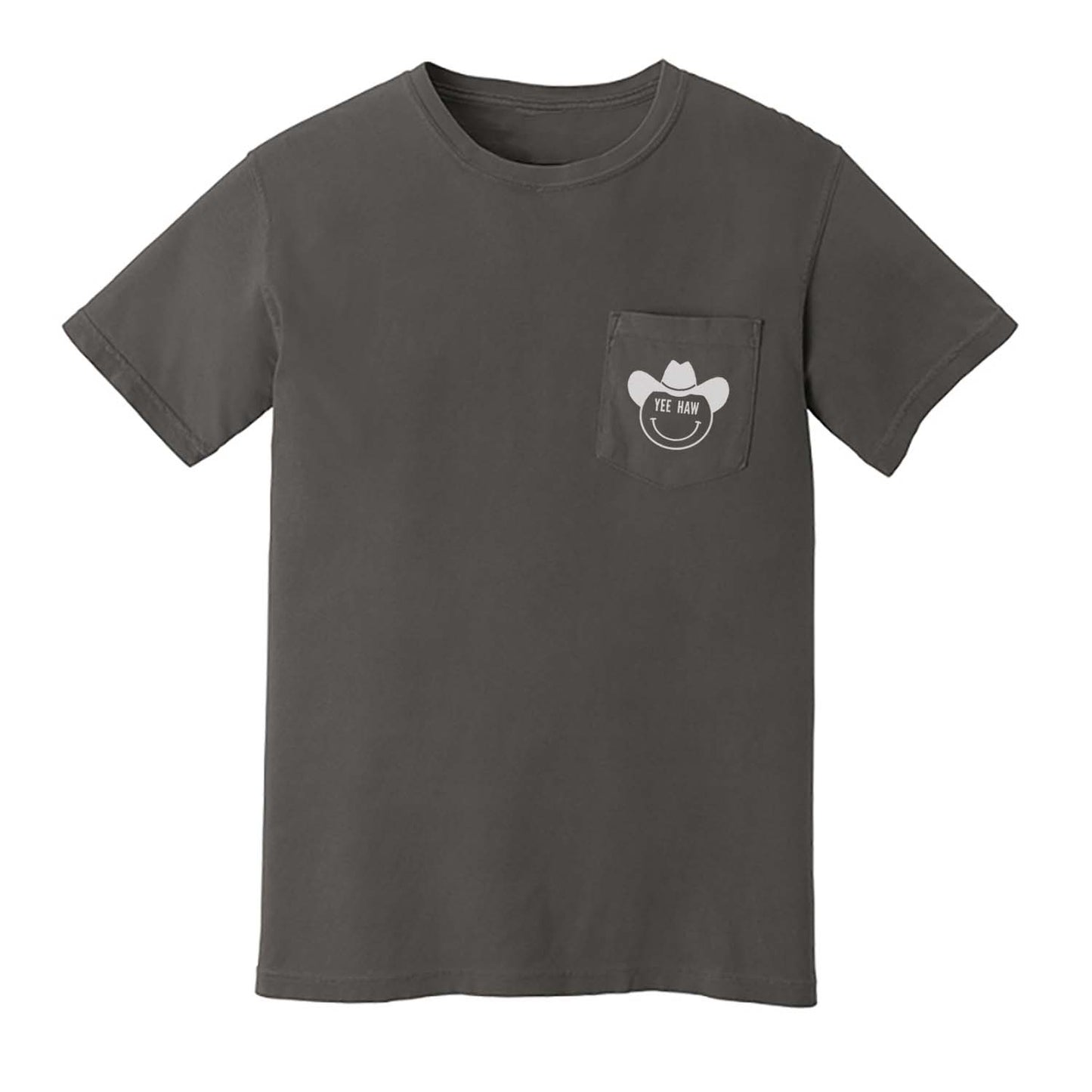 Yee Haw Cowboy Pocket Tee