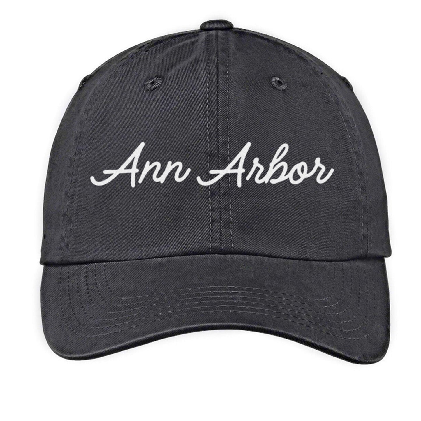Ann Arbor Cursive Baseball Cap