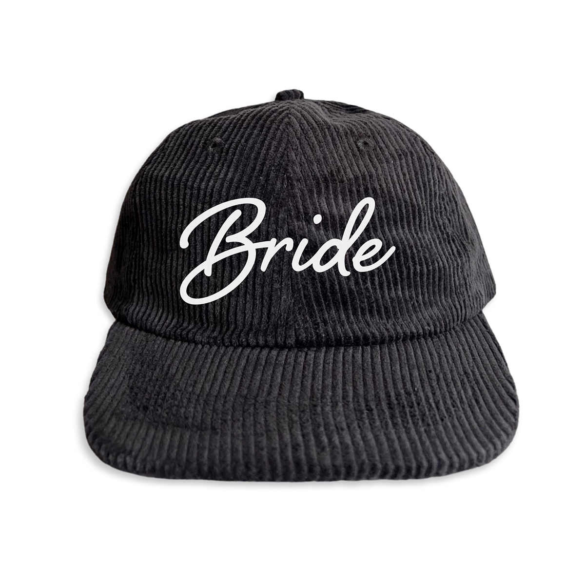 Bride Cursive Corduroy Cap