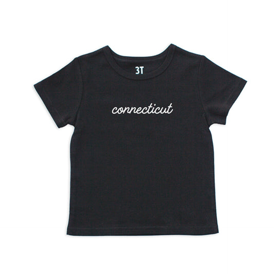 Connecticut Cursive Kids Tee