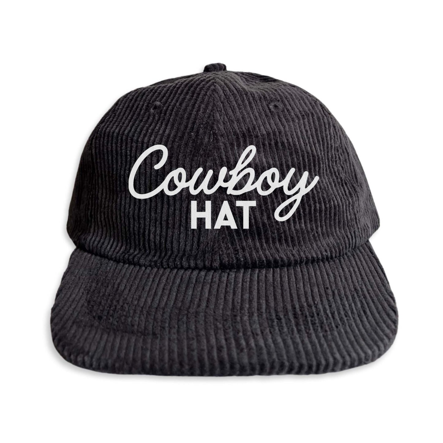 Cowboy Hat Corduroy Cap