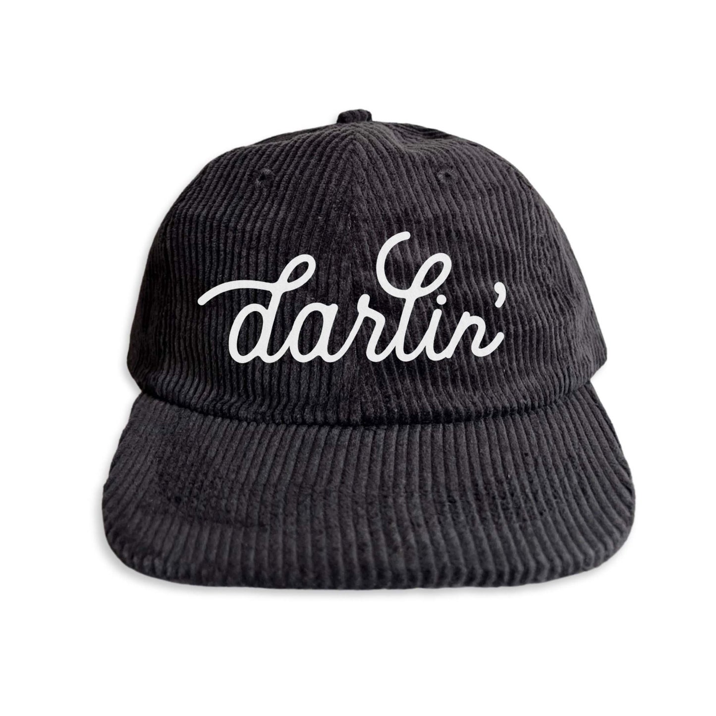 Darlin' Cursive Corduroy Cap