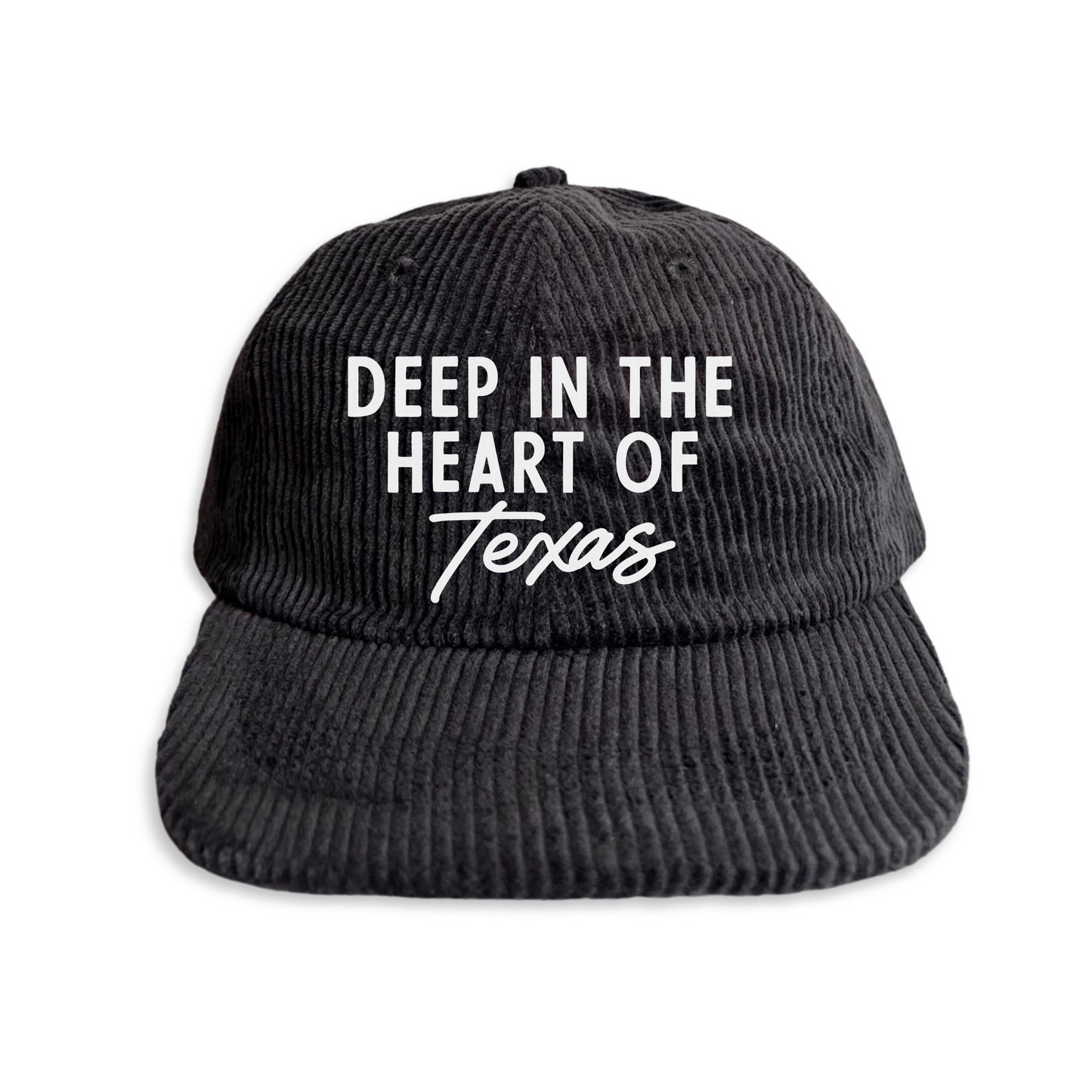 Deep in the Heart of Texas Corduroy Cap