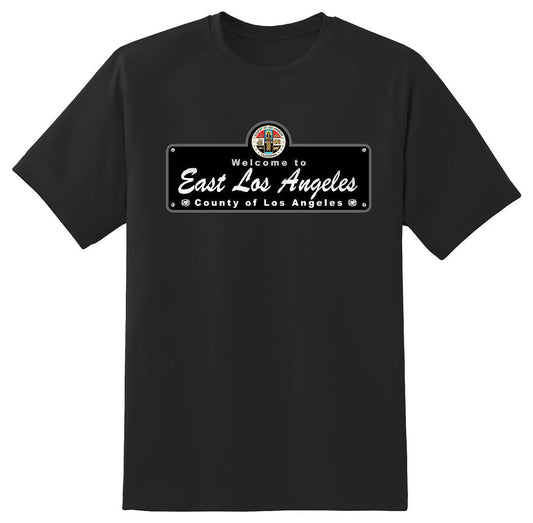 East Los Angeles Black Street Sign  Tshirt