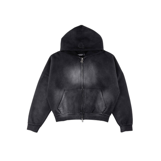 Common Hype Zip-Up Black