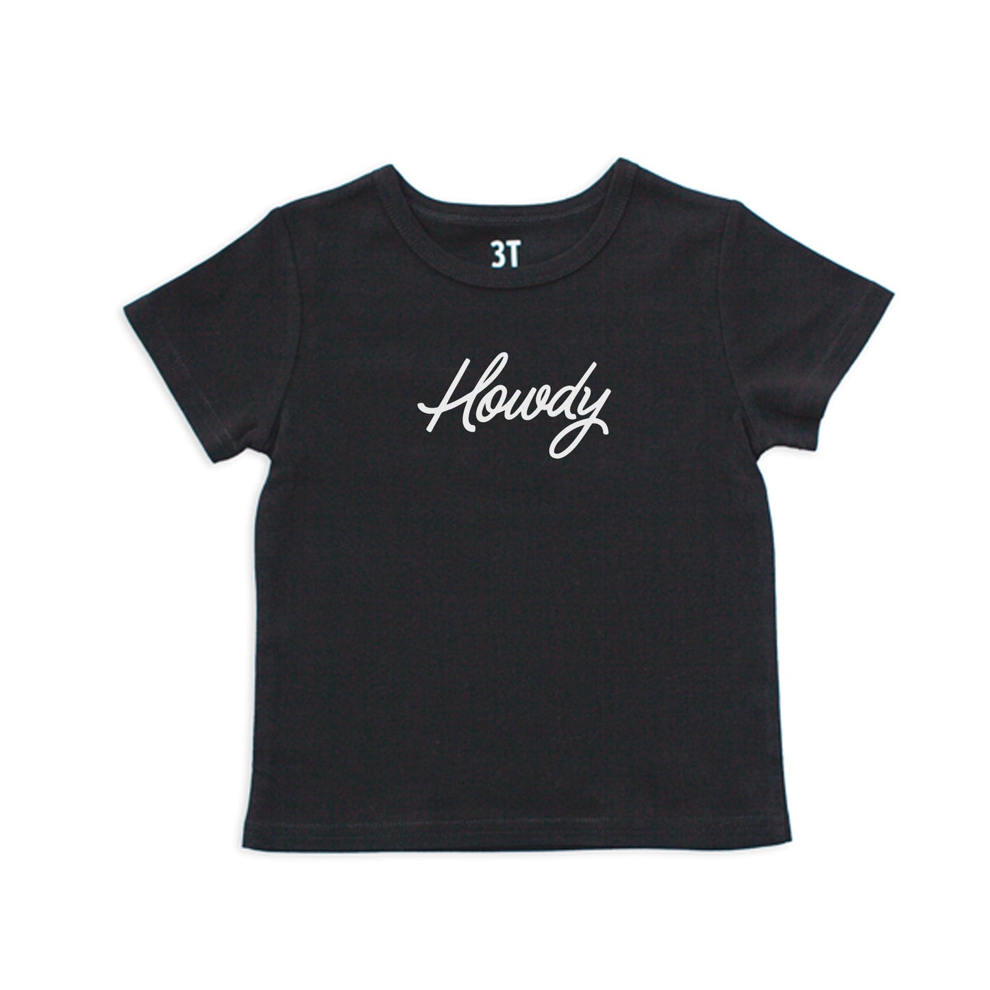 Howdy Cursive Kids Tee