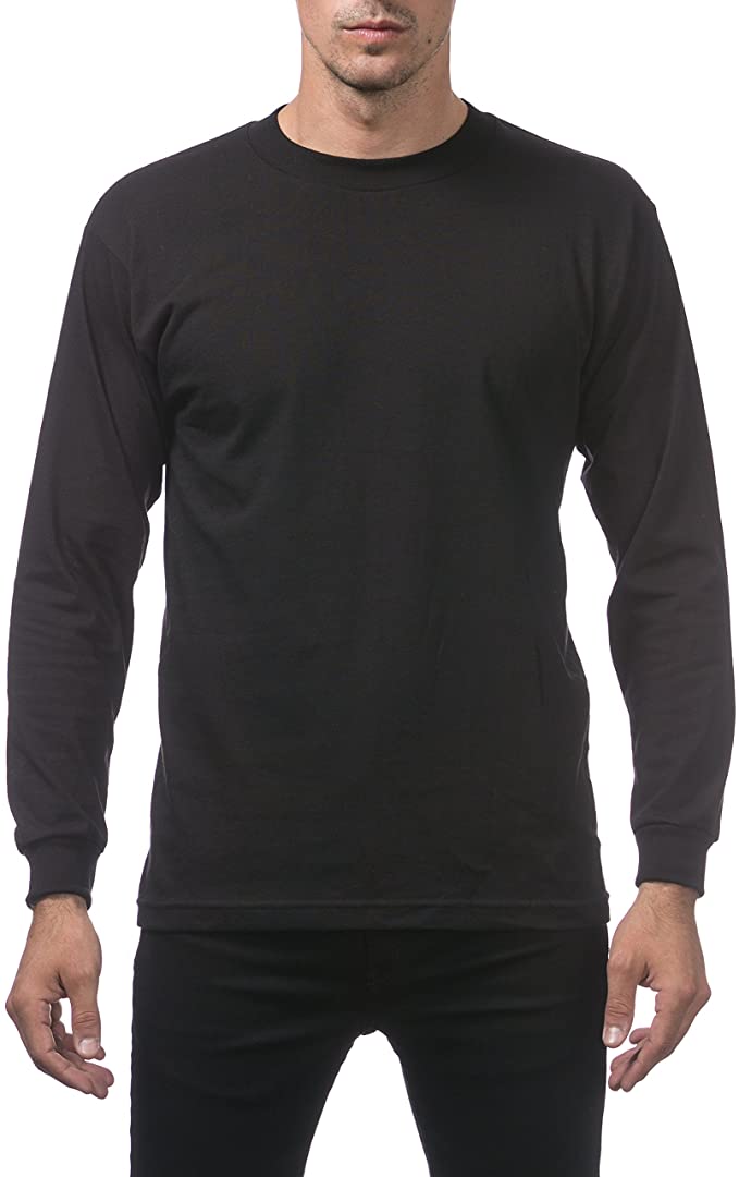 PRO CLUB L/S HEAVYWEIGHT TSHIRT