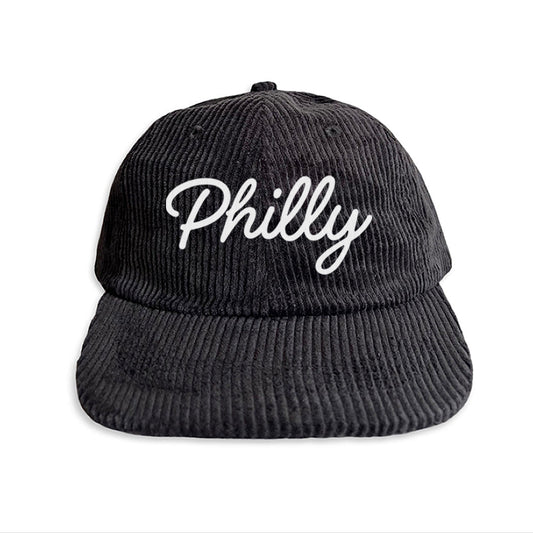 Philly Cursive Corduroy Cap