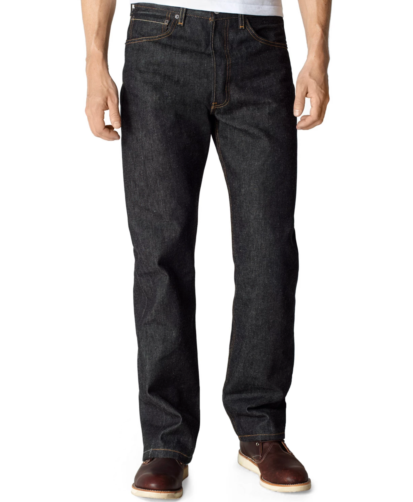 Mens Levi’s 501 Shrink To Fit Jeans