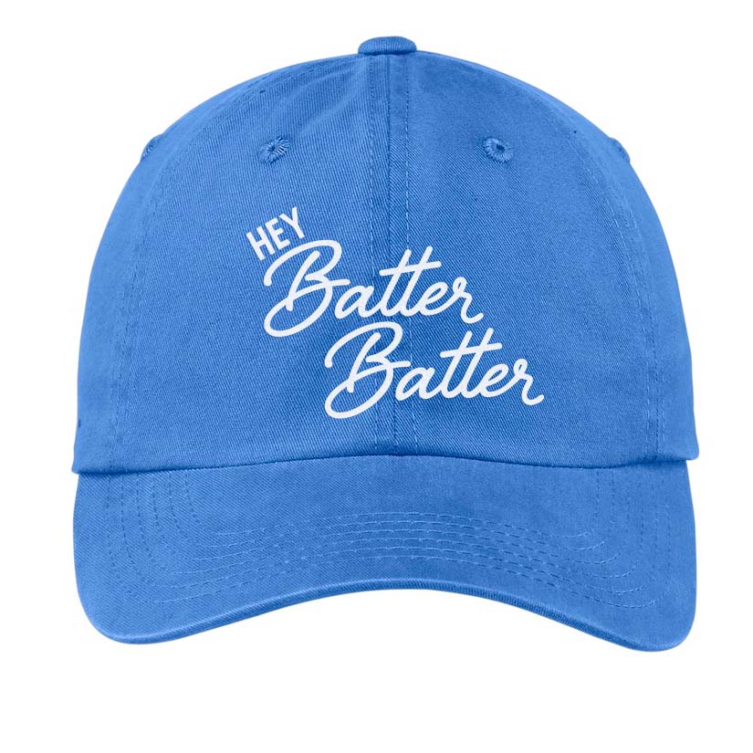 Hey Batter Batter Baseball Cap