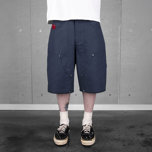 Commons Double Knee Canvas Short Navy