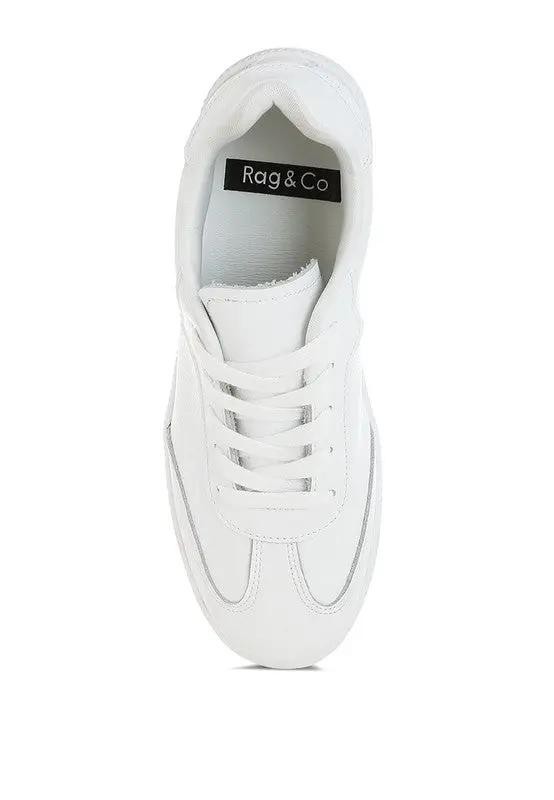 Rag Company Bostonia Real Leather Casual Sneakers - Everyday Comfort Footwear