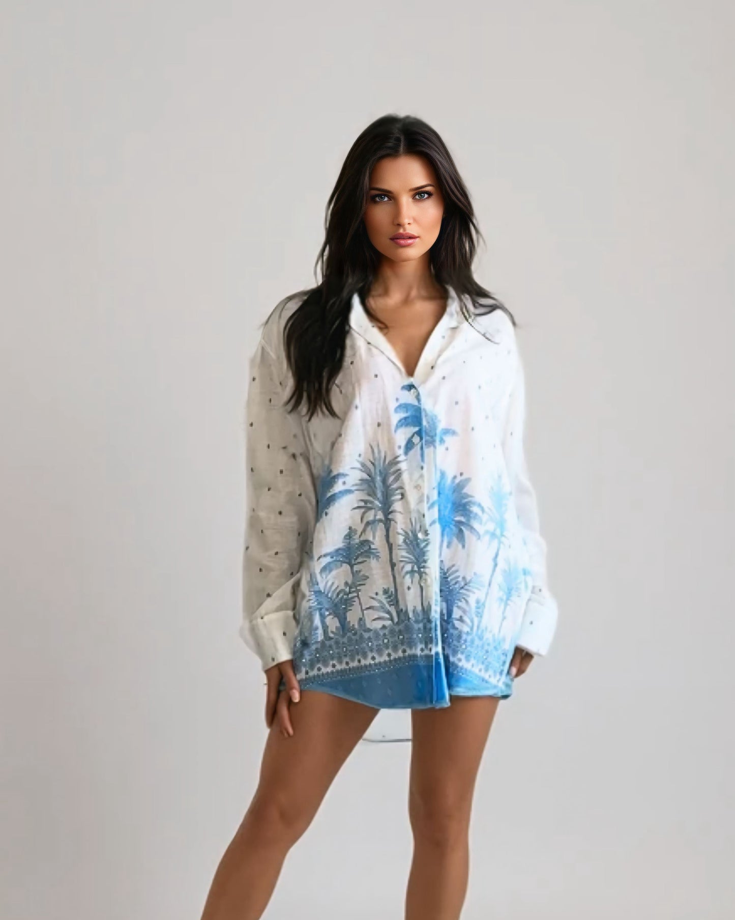 Palma Cotton Boyfriend Shirt