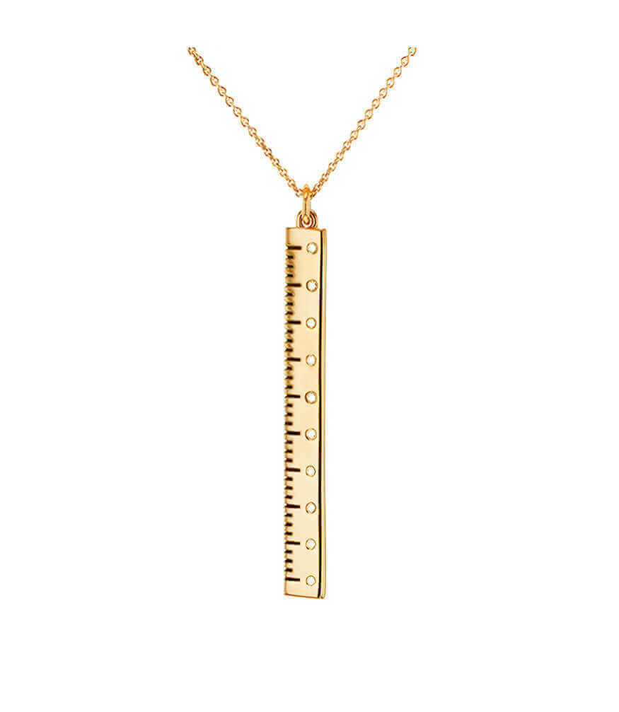 Pave The Way Break The Rules Gold Necklace