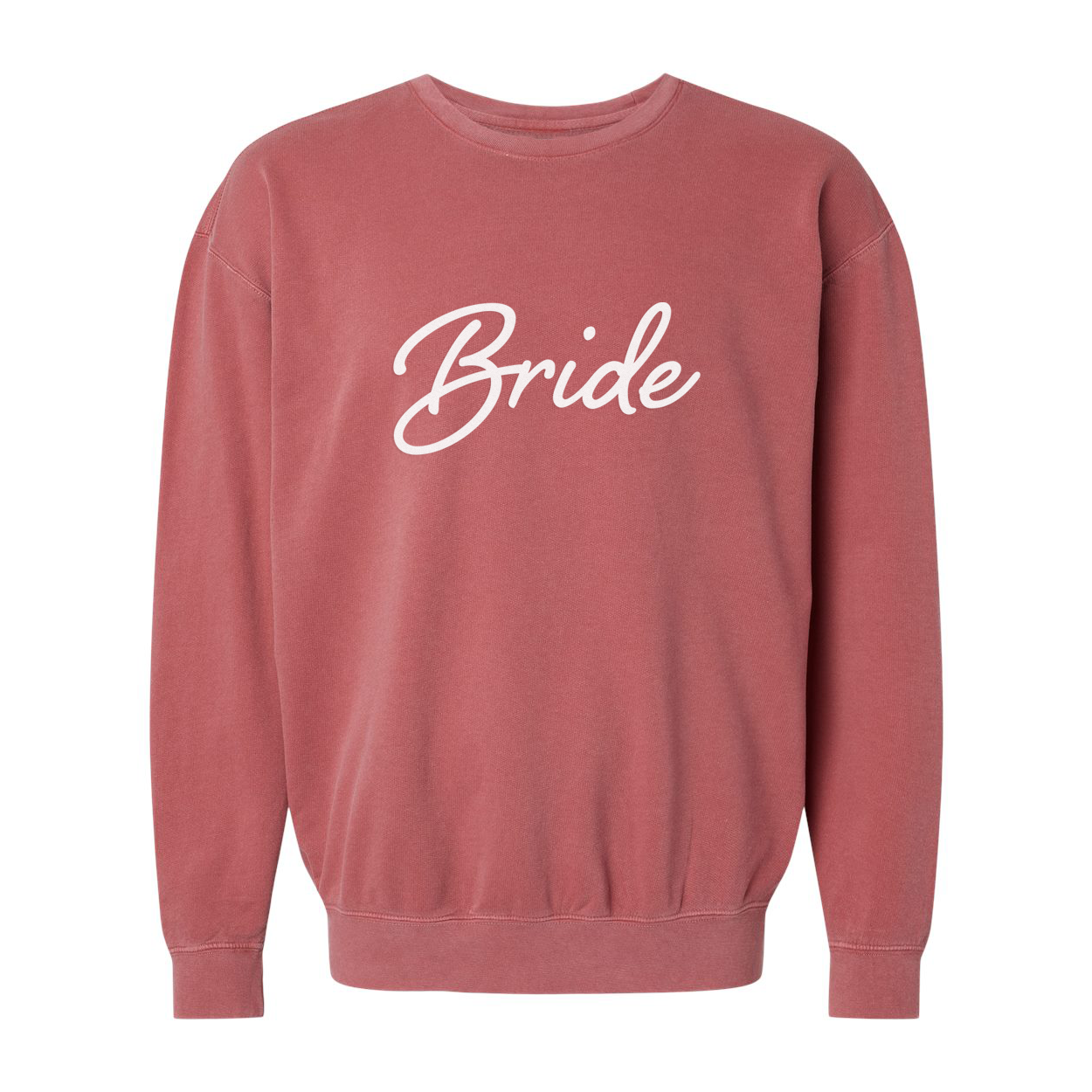 Bride Cursive Washed Sweatshirt