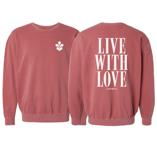 Live with Love LW Washed Sweatshirt