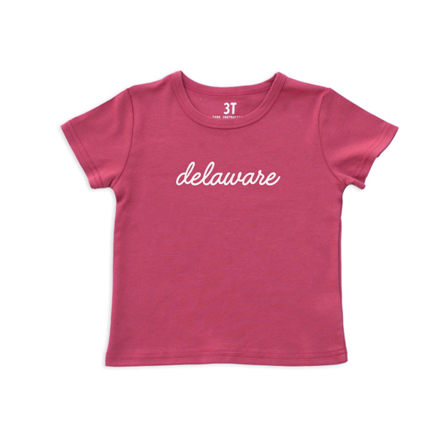Delaware Cursive Kids Tee
