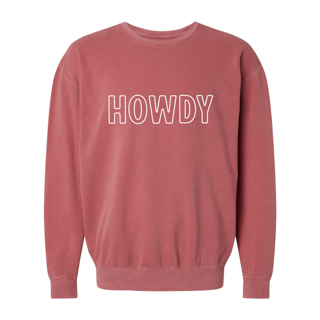Howdy Outline Washed Sweatshirt