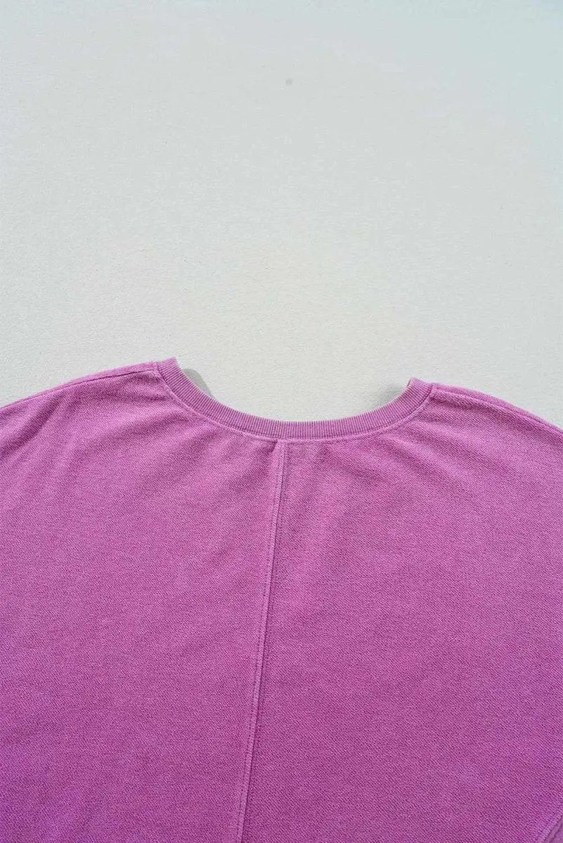 Love Salve Pink Sweatshirt Women's Daily Wear Pullover: Soft & Comfy