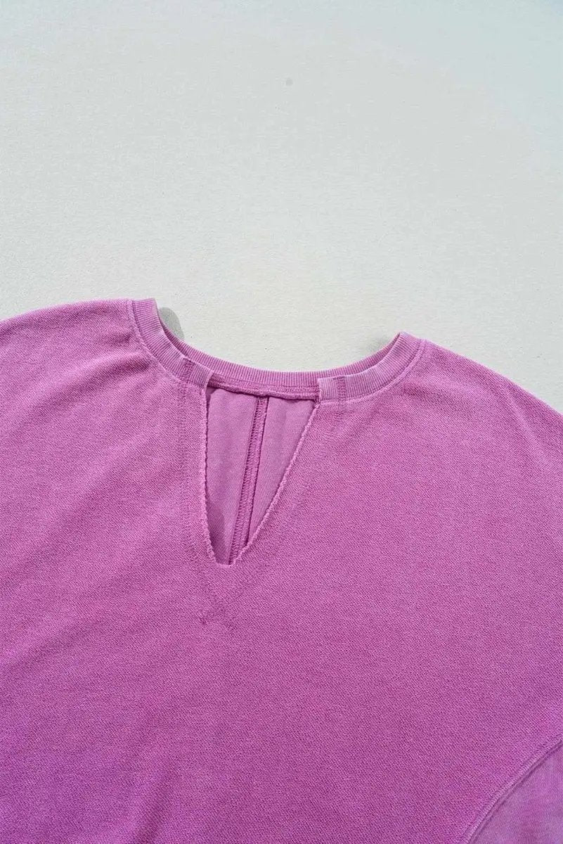 Love Salve Pink Sweatshirt Women's Daily Wear Pullover: Soft & Comfy