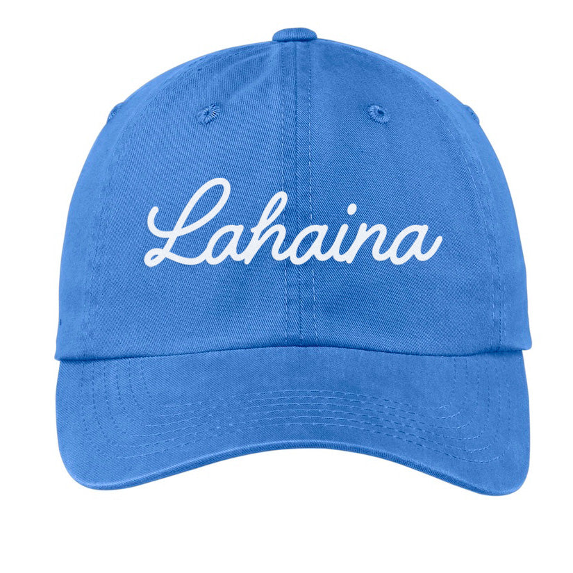 Lahaina Cursive Baseball Cap