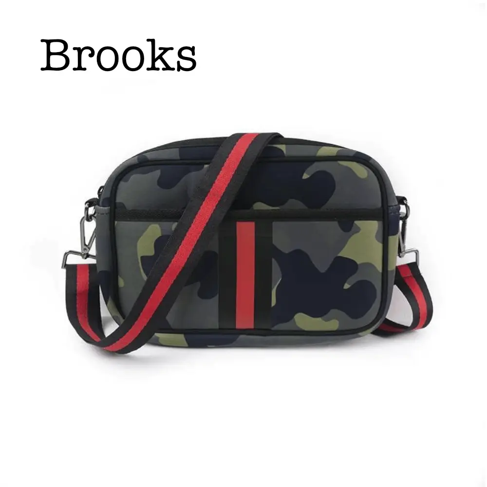 Neoprene Crossbody Bag - Lightweight & Compact - Women's Travel