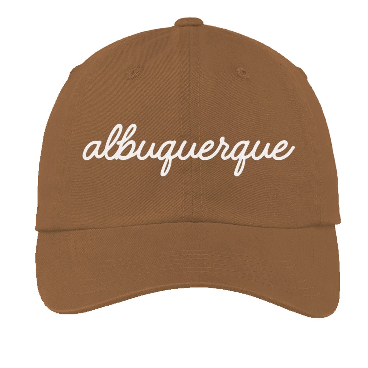 Albuquerque Cursive Baseball Cap