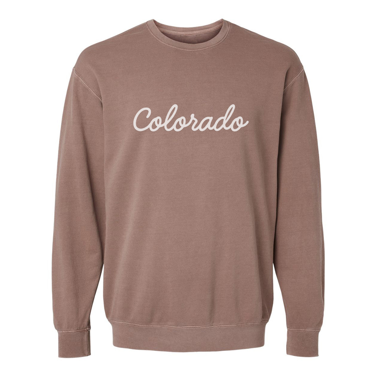 Colorado Cursive Washed Sweatshirt