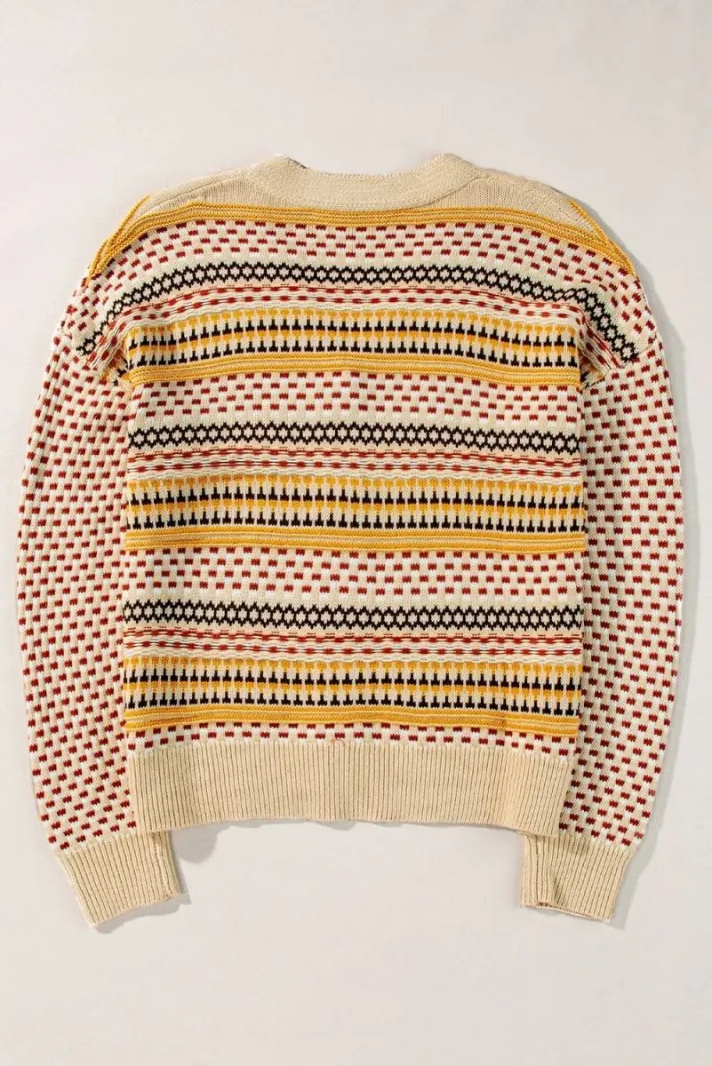 Trendsi Buttoned Cardigan Women's Fashion Knitwear Long Sleeve Cardigan - Soft & Stylish