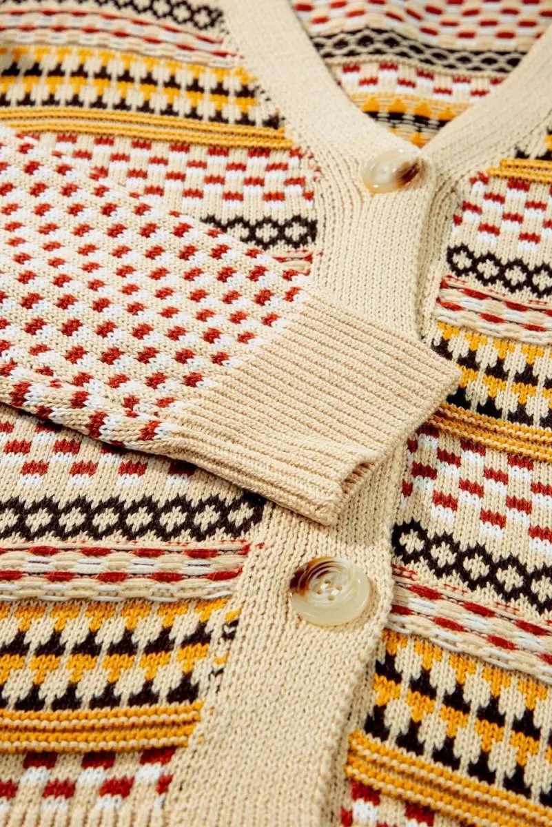 Trendsi Buttoned Cardigan Women's Fashion Knitwear Long Sleeve Cardigan - Soft & Stylish