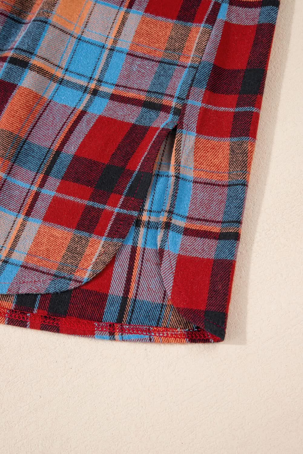 Women's Plaid Button-Up Shirt - Plus Size Western - Fall Fashion