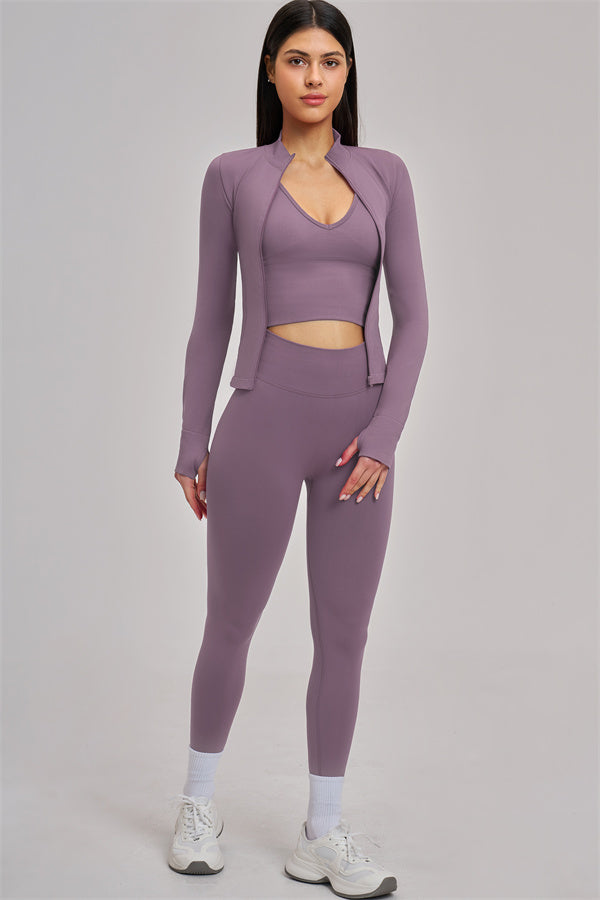 The Vision Jacket Tank Top Leggings 3-Piece Set