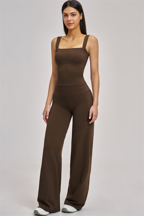 The Swoon Tank Top Flared Leggings 2-Piece Set