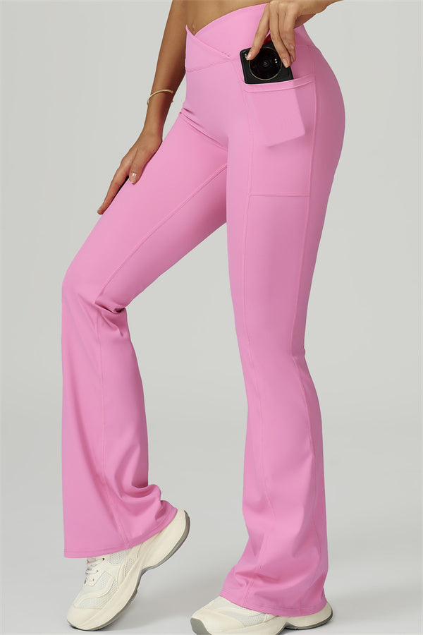 The Flourish Crop Tank Flared Leggings 2-Piece Set