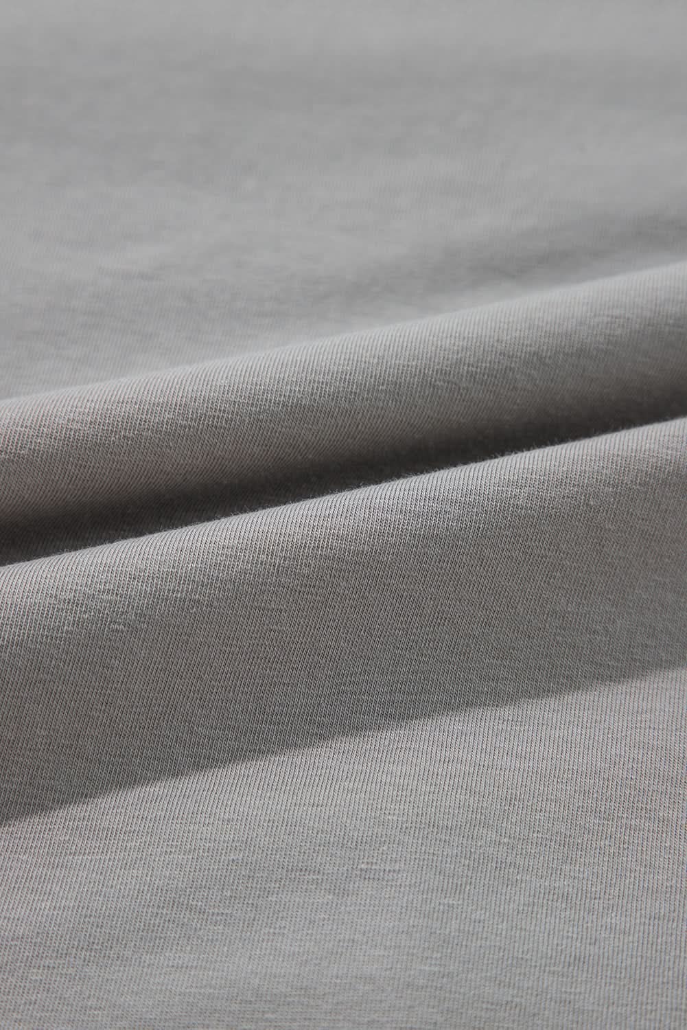 Love Salve Grey Floral Star Plus Size Women's Top: Western Style, Fall Fashion