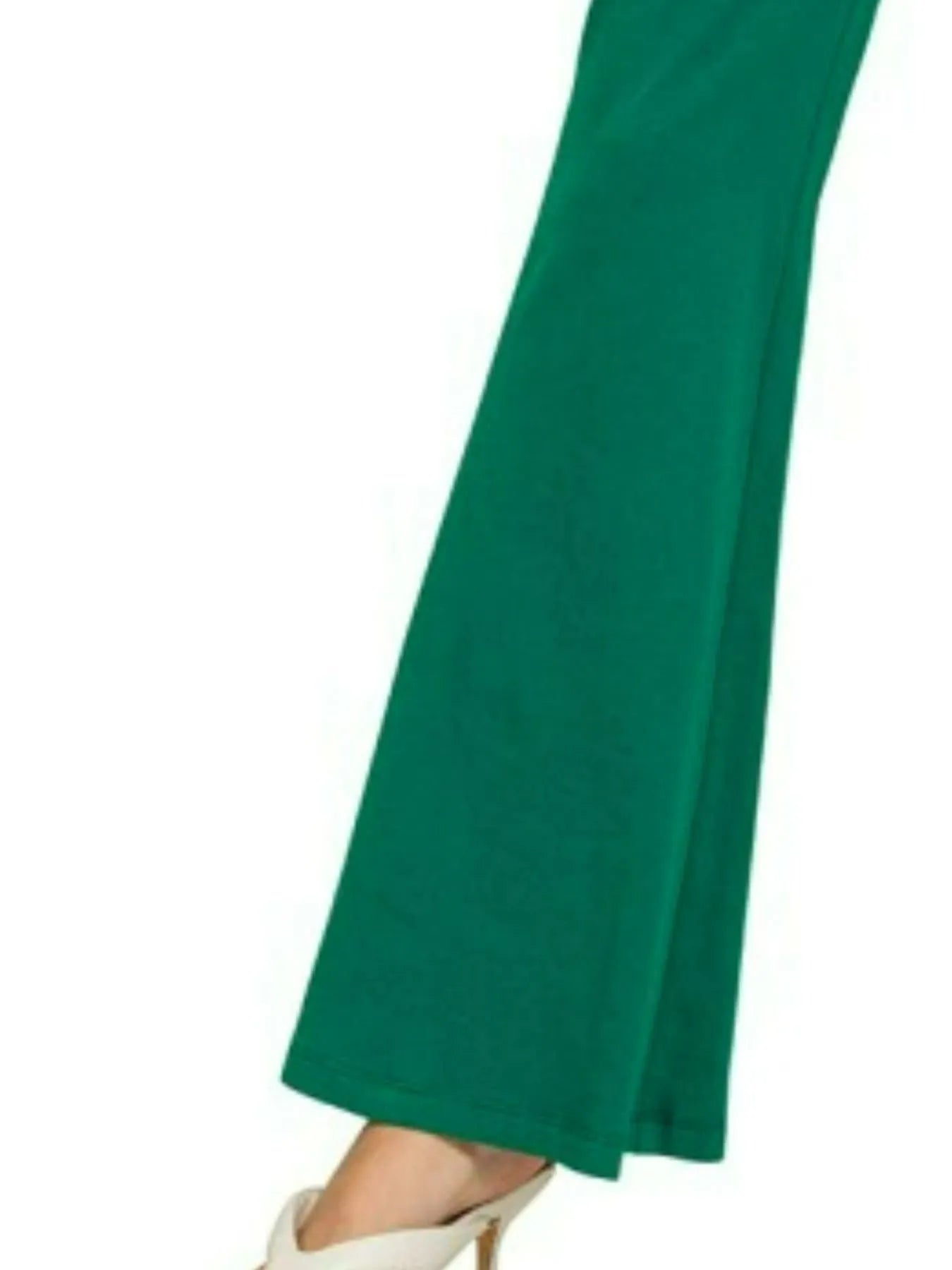 Wide Waistband Yoga Flare Pants