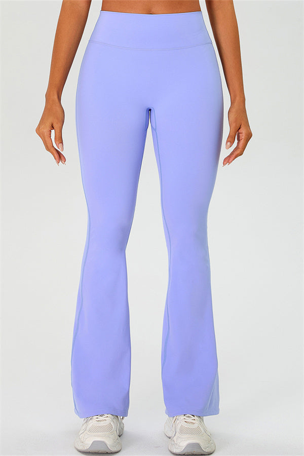 The Ember Sports Bra Crop Top Flared Leggings 3-Piece Set
