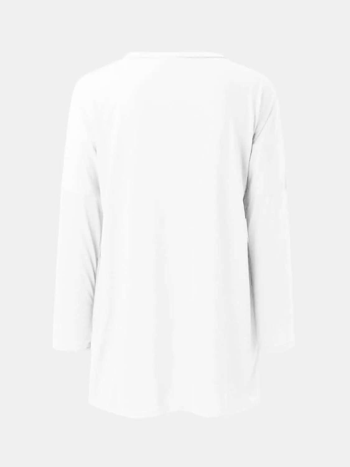 Trendsi Pocketed long sleeve tee - chic style