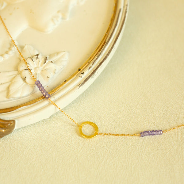 Amethyst Solara Necklace