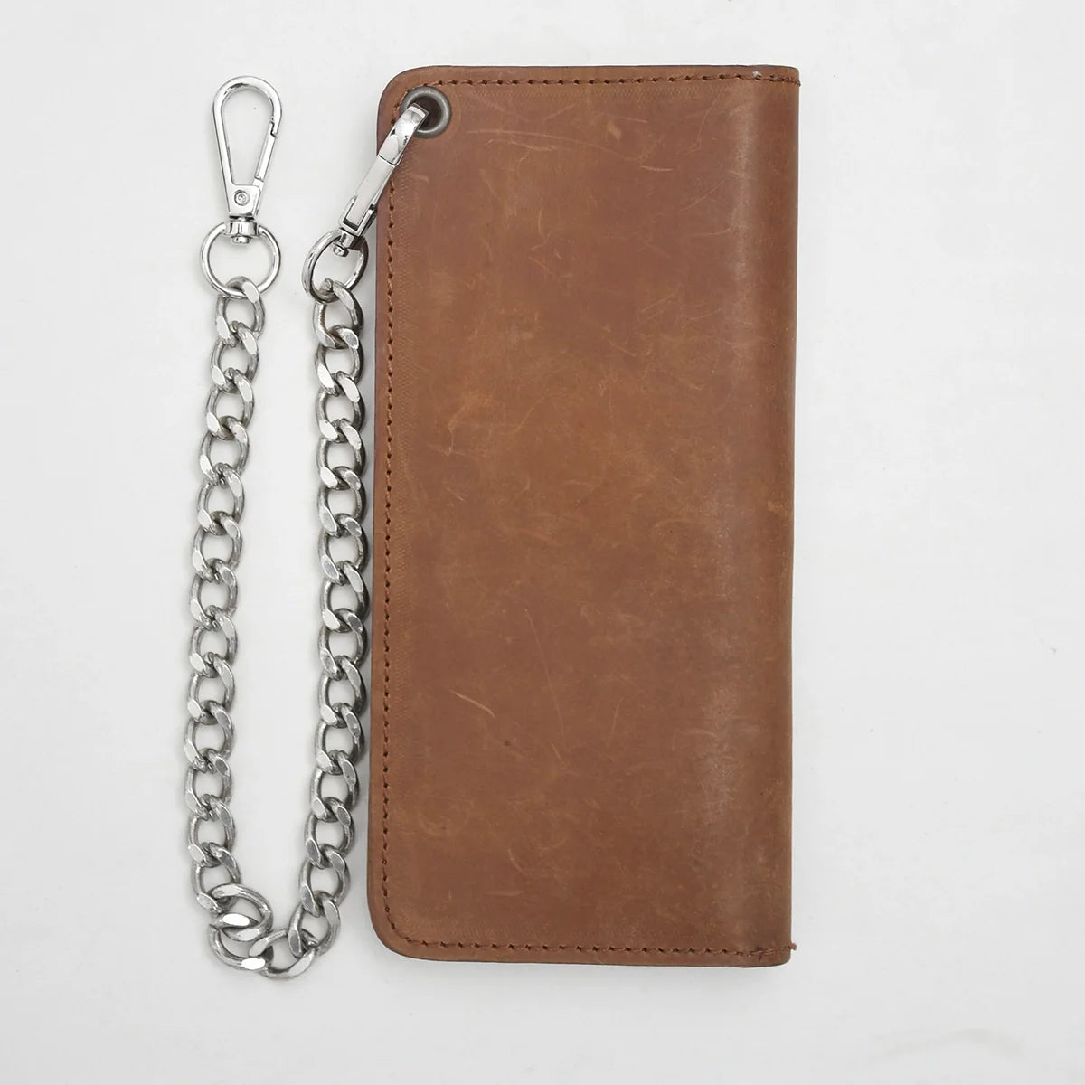 LARGE TRUCKER - Vegetable Tanned Leather Wallet