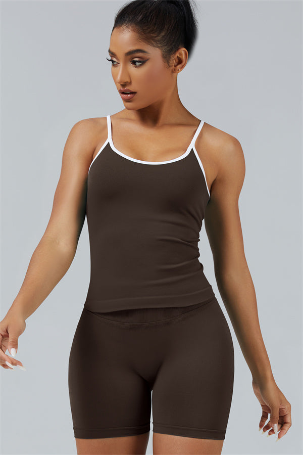 The Elevate Crop Top Shorts 2-Piece Set