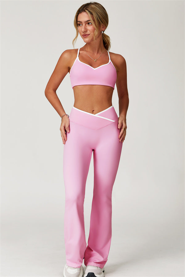The Boost Sports Bra Flared Leggings 2-Piece Set