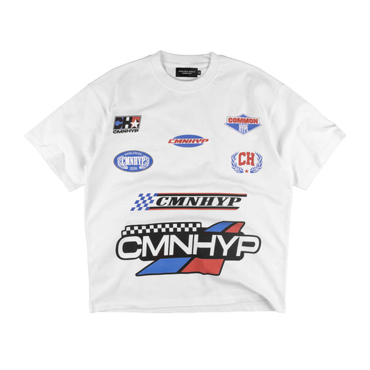Common Hype Auto Archive Tee White